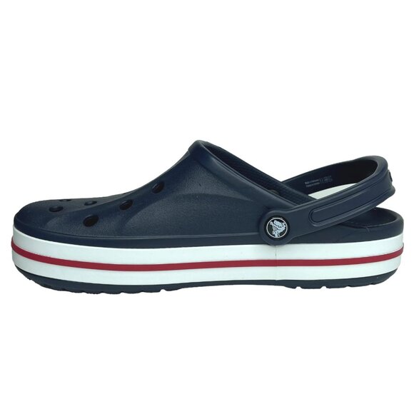 Crocs Bayaband Mens Slip-on Clog Size 10 Navy Blue Water Friendly Lightweight - Picture 4 of 14